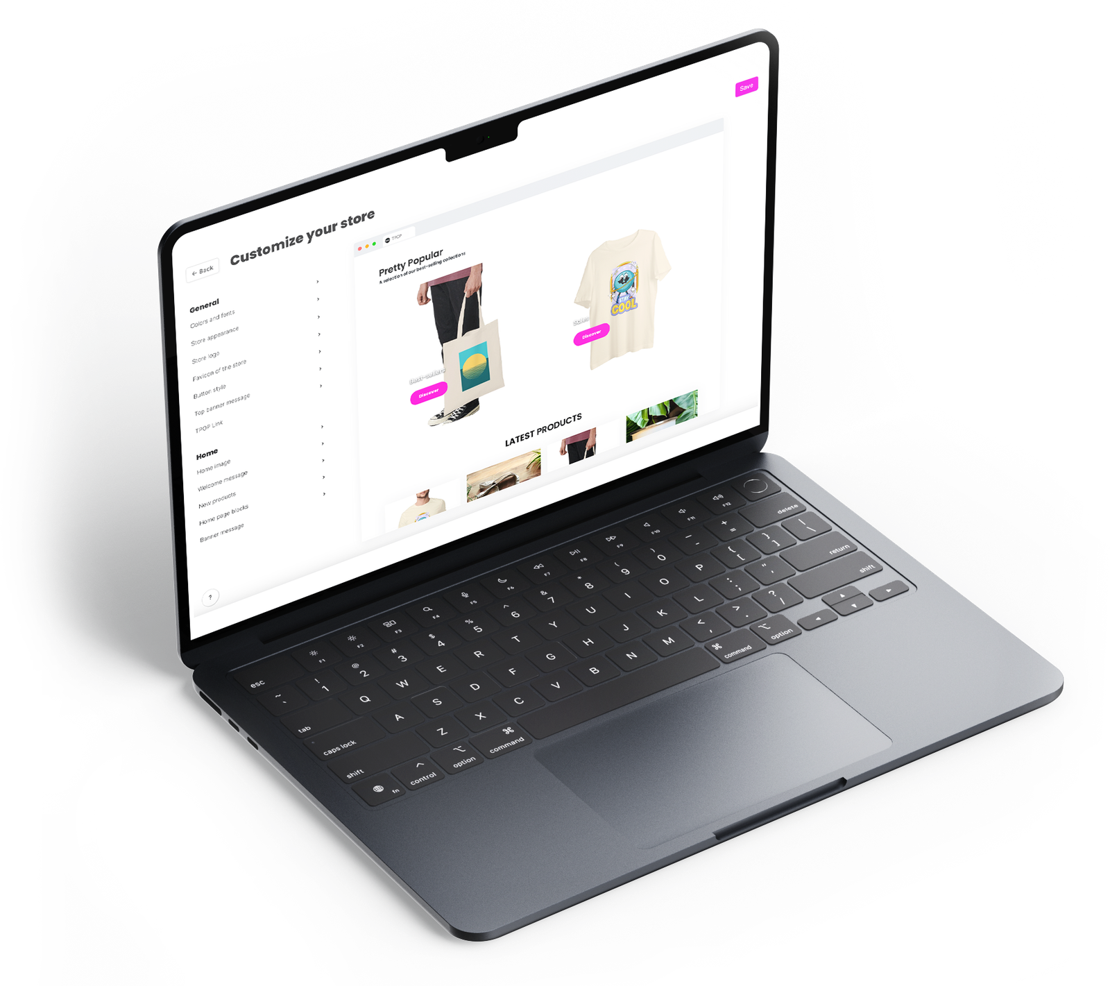 Simple, free ecommerce.