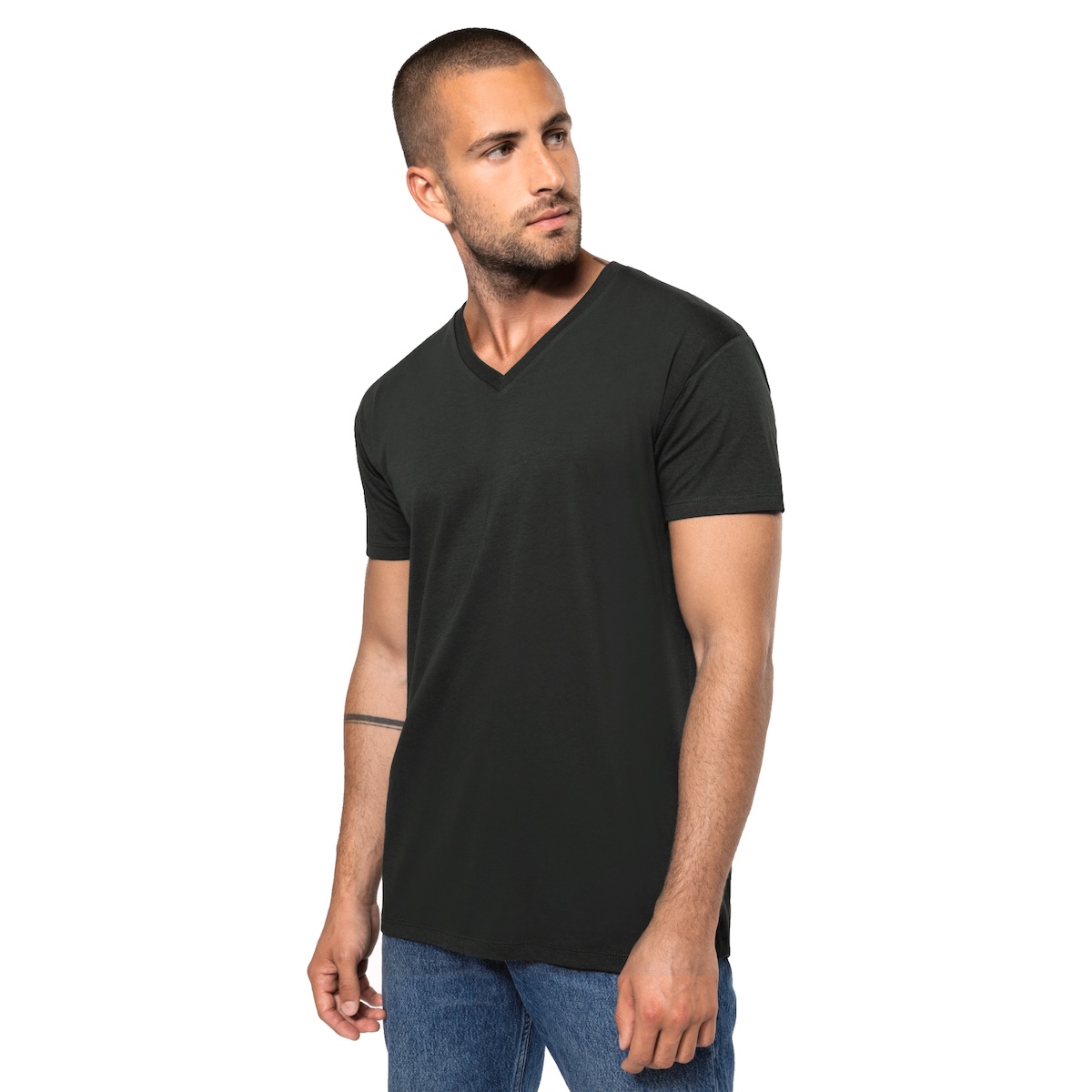 Bild tshirt-man-v-neck
